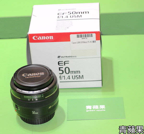 青蘋果3C-Canon EF 50mm F1.4